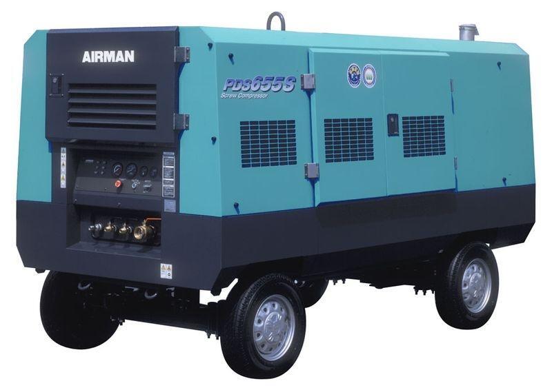 Дизельный компрессор Airman PDS-655S